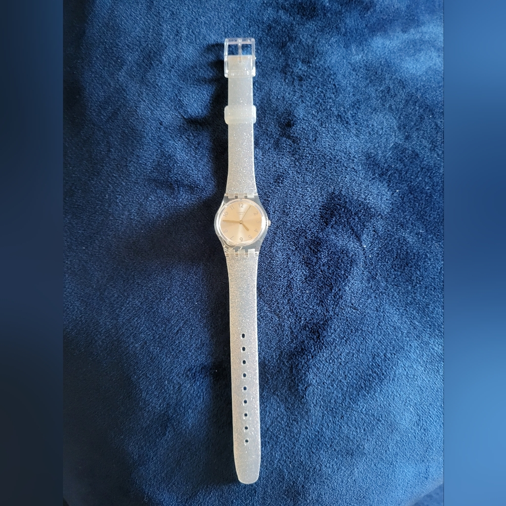Silver Glistar Swatch